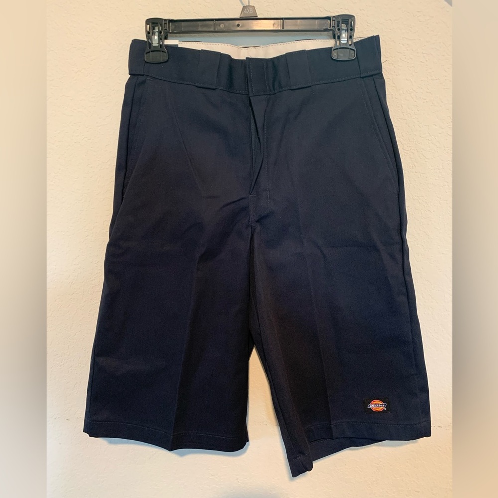 Dickies Size 28 Mens Shorts Navy